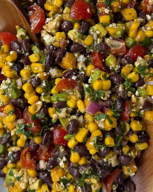 mango black bean salad