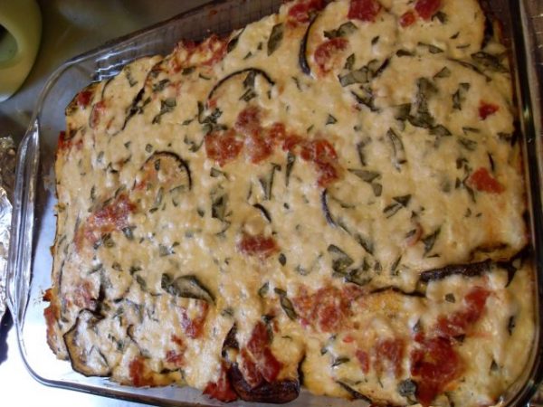 JudyS Eggplant Casserole