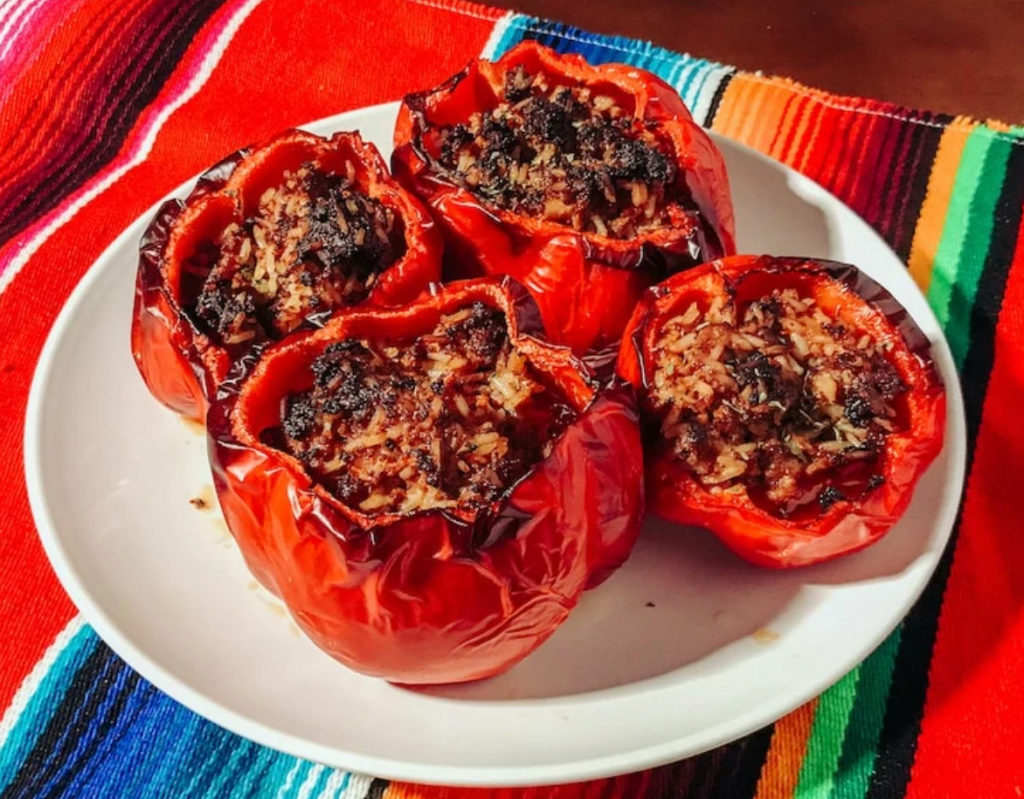 Air Fryer Stuffed Peppers