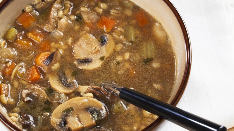 Mushroom Barley Soup