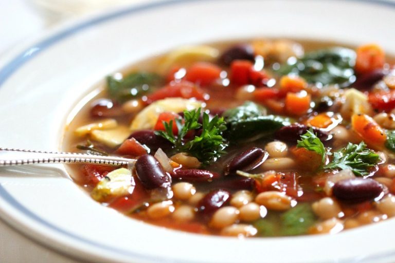 Kidney Bean Vegetable Soup