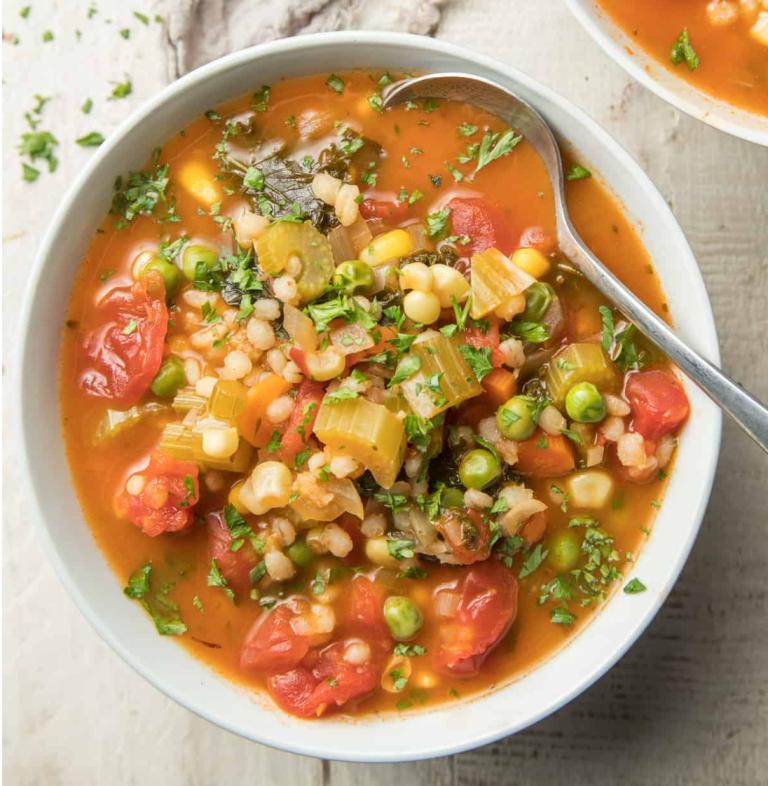 Veggie Barley Soup