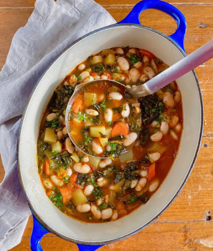 White Bean Mediterranean Soup