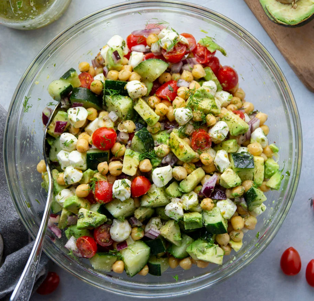 Chickpea Avocado Salad