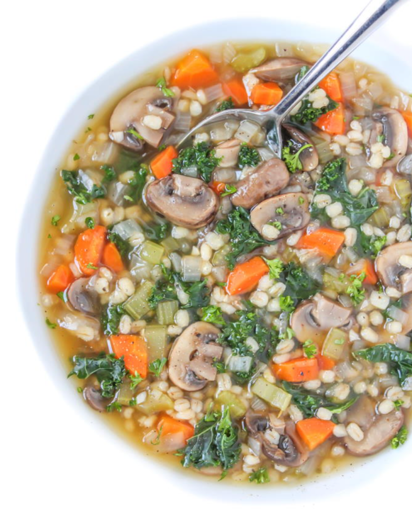 Kale Barley Soup