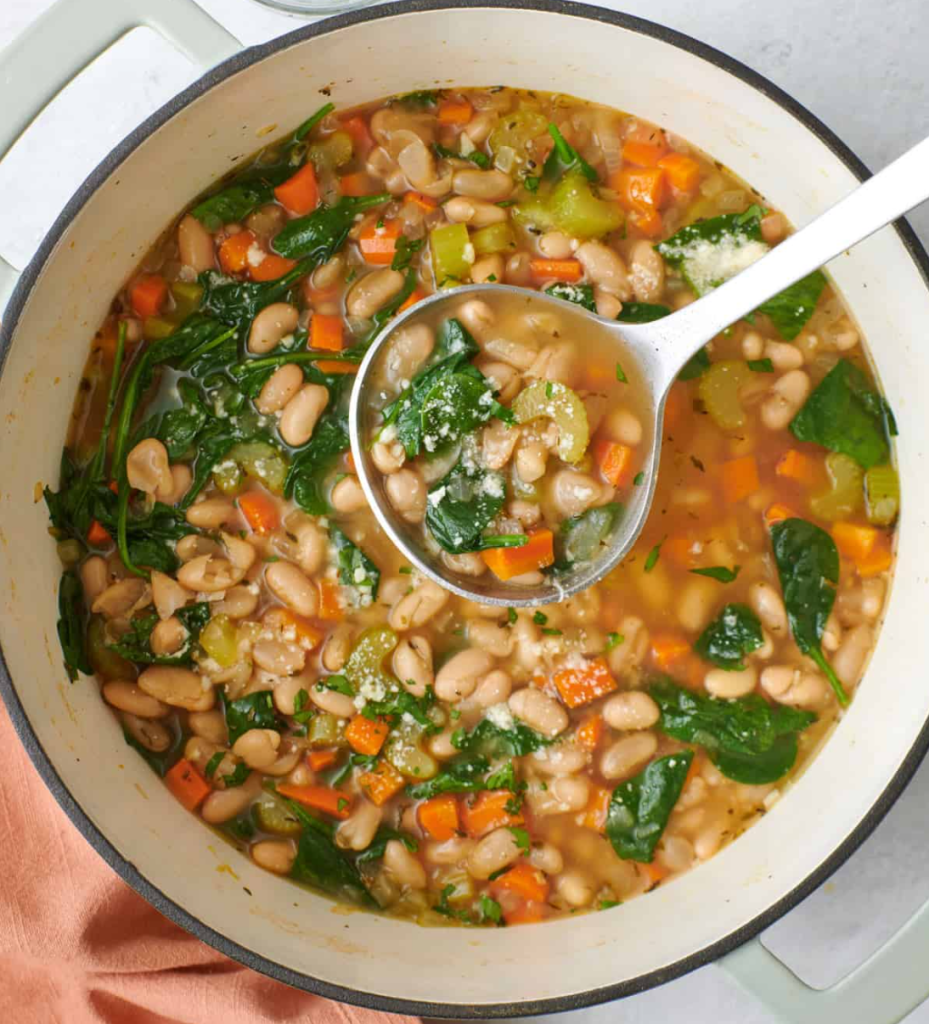 White Bean Spinach Soup